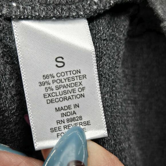 LOGO Life by Lori Goldstein French Terry Pullover Hoodie With Pintuck Size S NWT - Picture 3 of 4